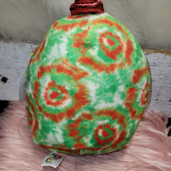 Squishmallow 10” Kinara Christmas Ornament Red Green Tie Dye Holiday New W/ Tags - Picture 11 of 13